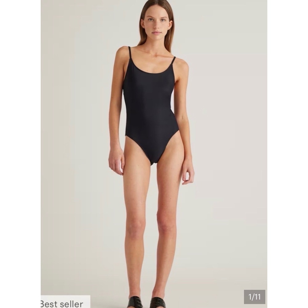 Quince Black One-Piece Swimsuit